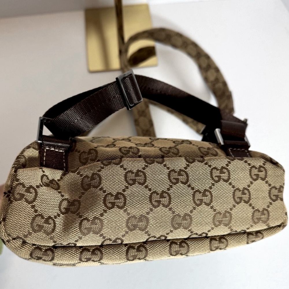 Gucci Monogram Drawstring Backpack - Picture 9 of 10